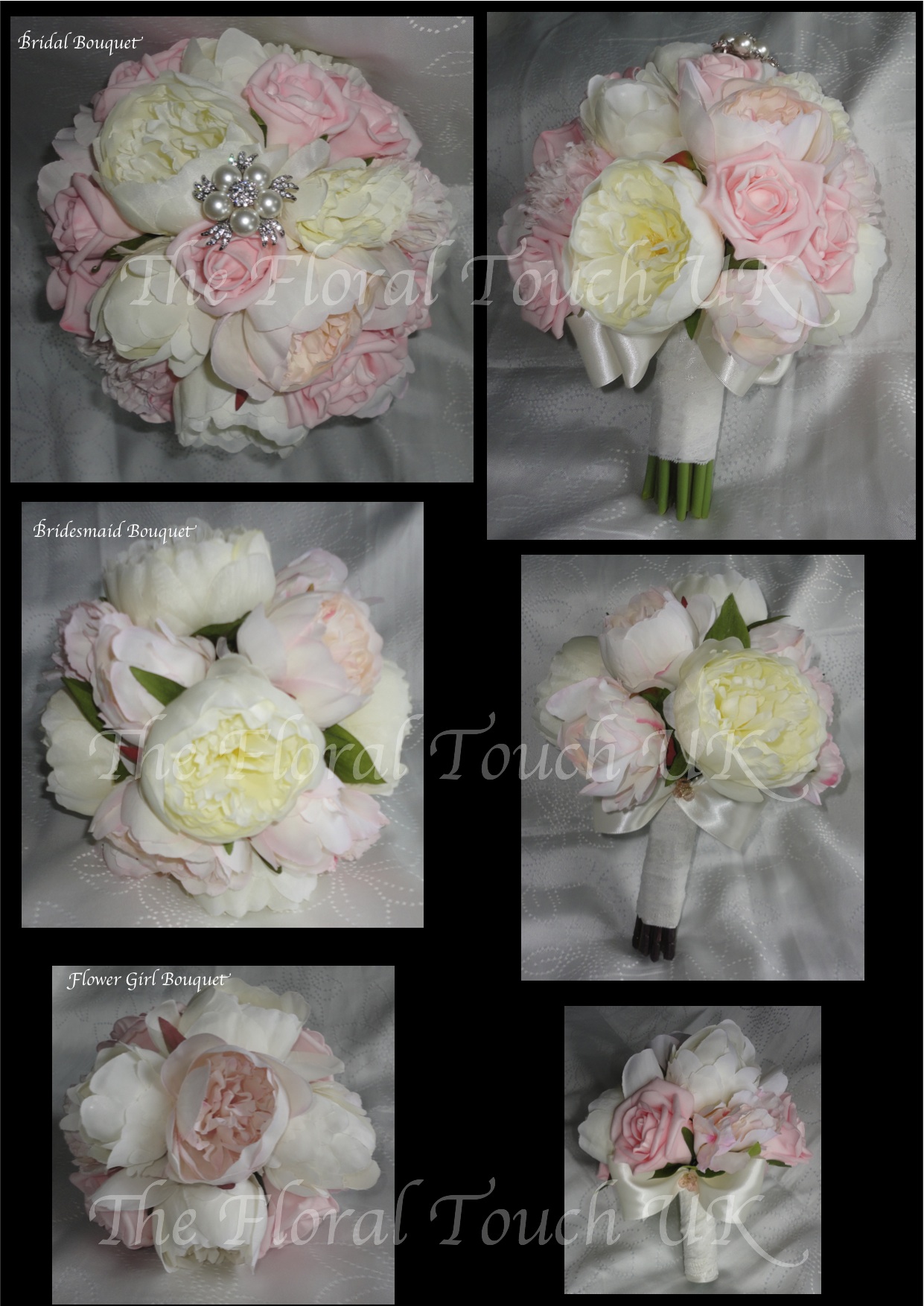Flower Girl Bouquets Posies For Flower Girls Silk Bouquets For